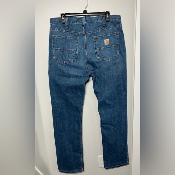 Carhartt Jeans Mens 34x34 Relaxed Fit Workwear - Picture 2 of 4